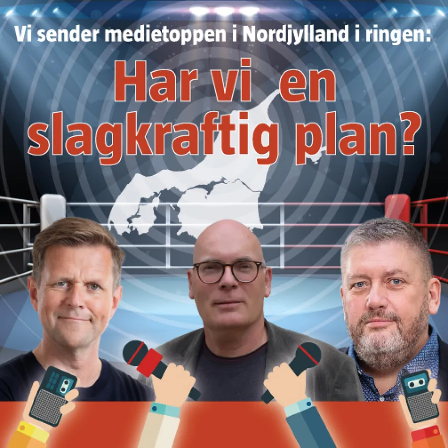 Jo, siger vi i Kreds 6, og derfor inviterer vi og Det Nordjyske Mediehus til en aften, hvor tre parter med ansvar for og viden om netop det, udfordrer hinanden i spørgsmålet: Er der overhovedet en fremtid for nordjysk journalistik? Som tidligere udmeldt, har vi allieret os med en skarp indpisker - nemlig TV2 Nords administrerende direktør og ansvarshavende chefredaktør, Michael Justesen, når vi sender fremtidens administrerende chefredaktør Karl Erik Stougaard og manden med øjnene på fremtiden, journalisten og en af landets fremmeste medieforskere, Jan Birkemose i ringen for at udfordre hinanden på en række spørgsmål: Hvem vil ikke gerne have et bud på, hvordan vi gør nordjyderne betalingsvillige? Hvordan vi åbner nordjydernes øjne og gør dem mere kræsne og kritiske i forhold til de sociale medier, hvor sandhed og fakta defineres af dem, der råber højest? Hvordan sikrer vi, at den fjerde statsmagt bliver styrket, at der er armslængde til magthaverne. At medierne spiller en central rolle i de samfund, de er placeret i?